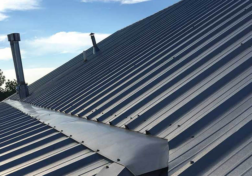 Bandtäckt plåt & Dubbelfalsat plåttak