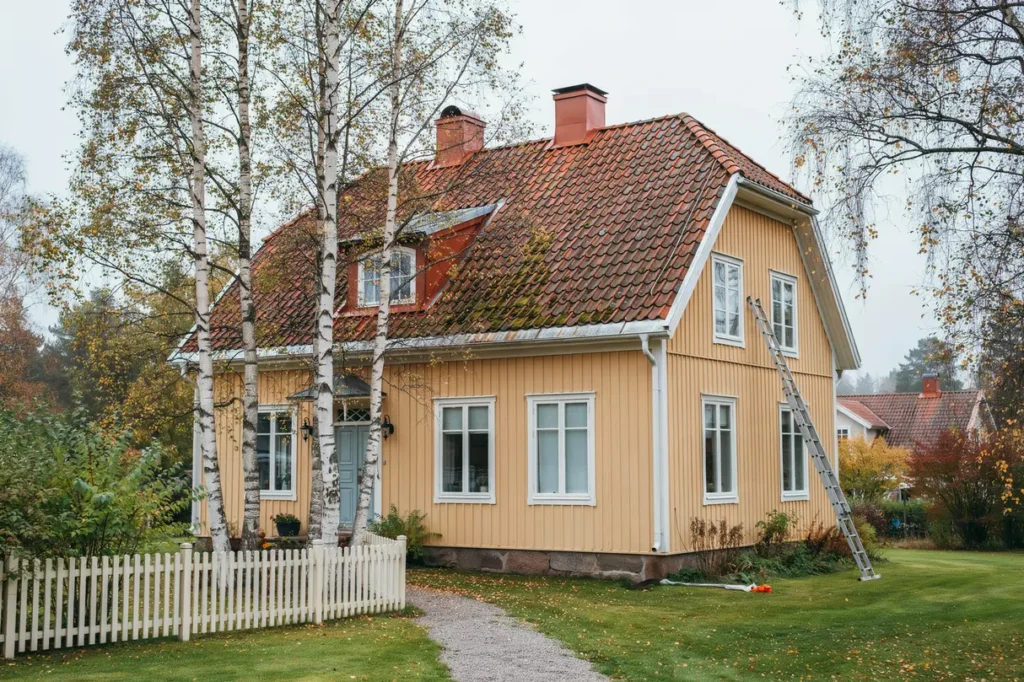 hur ofta beh ver man tv tta taket praktiska r d f r villa gare i sverige